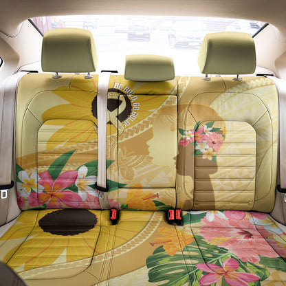 Polynesia Childhood Cancer Support Back Car Seat Cover Be Bold Go Gold Polynesian Art