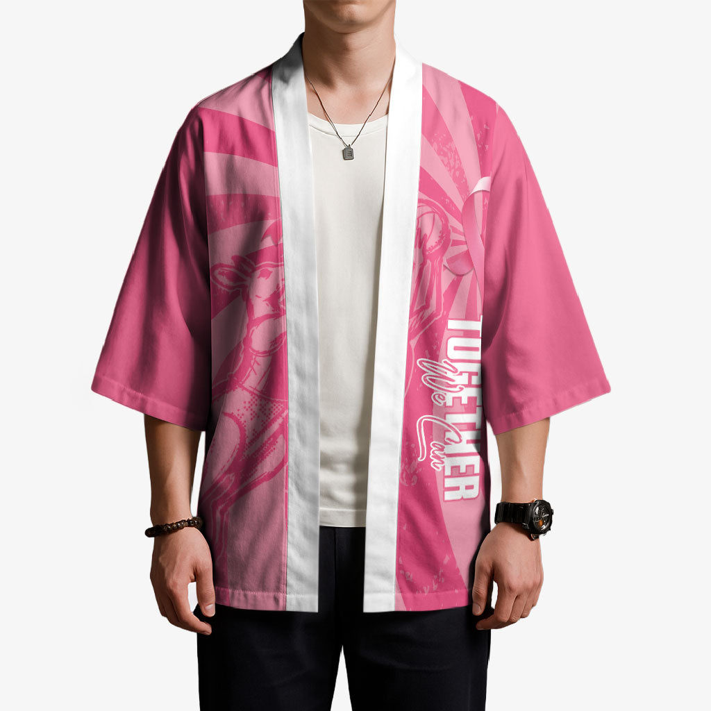 Australia Netball Breast Cancer Personalised Kimono Aussie Kangaroo Together We Can