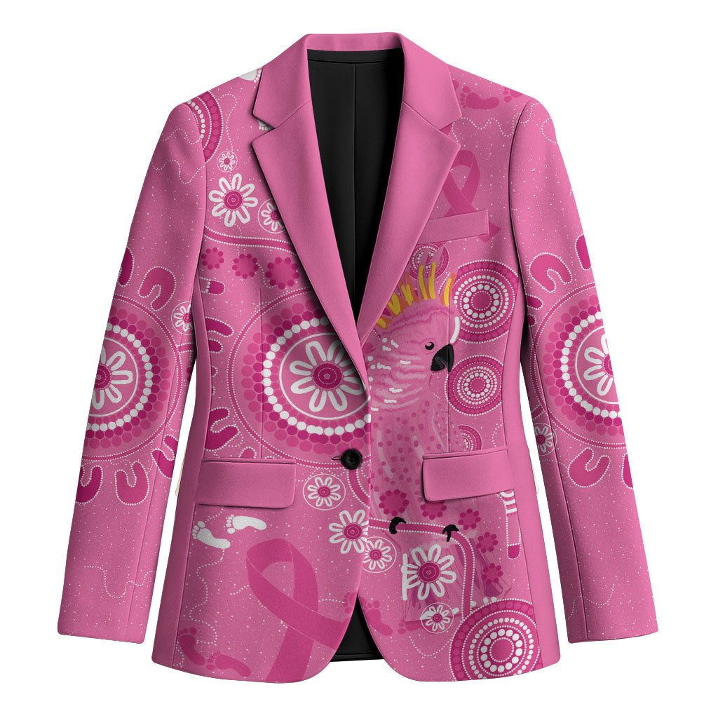 Pink Ribbon Australia Blazer Breast Cancer Support Aboriginal Cacatua leadbeateri