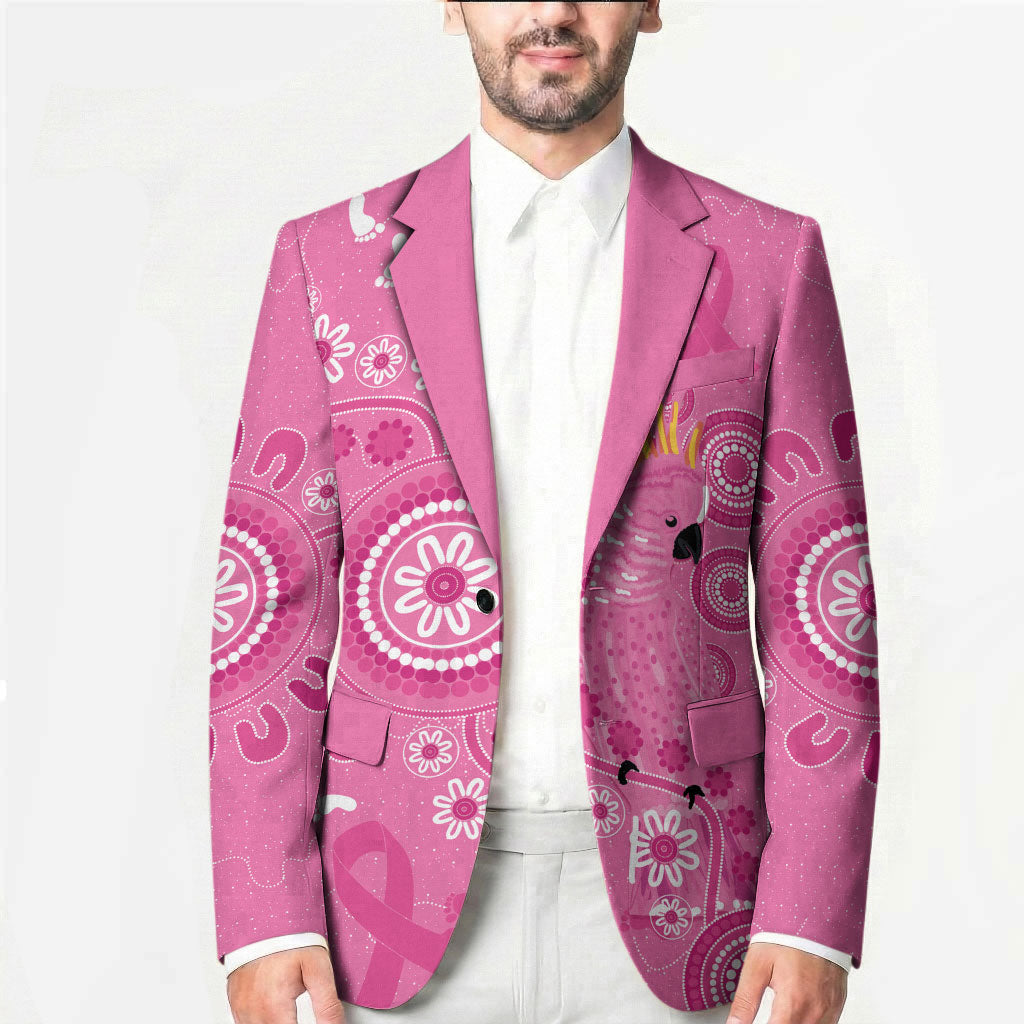 Pink Ribbon Australia Blazer Breast Cancer Support Aboriginal Cacatua leadbeateri