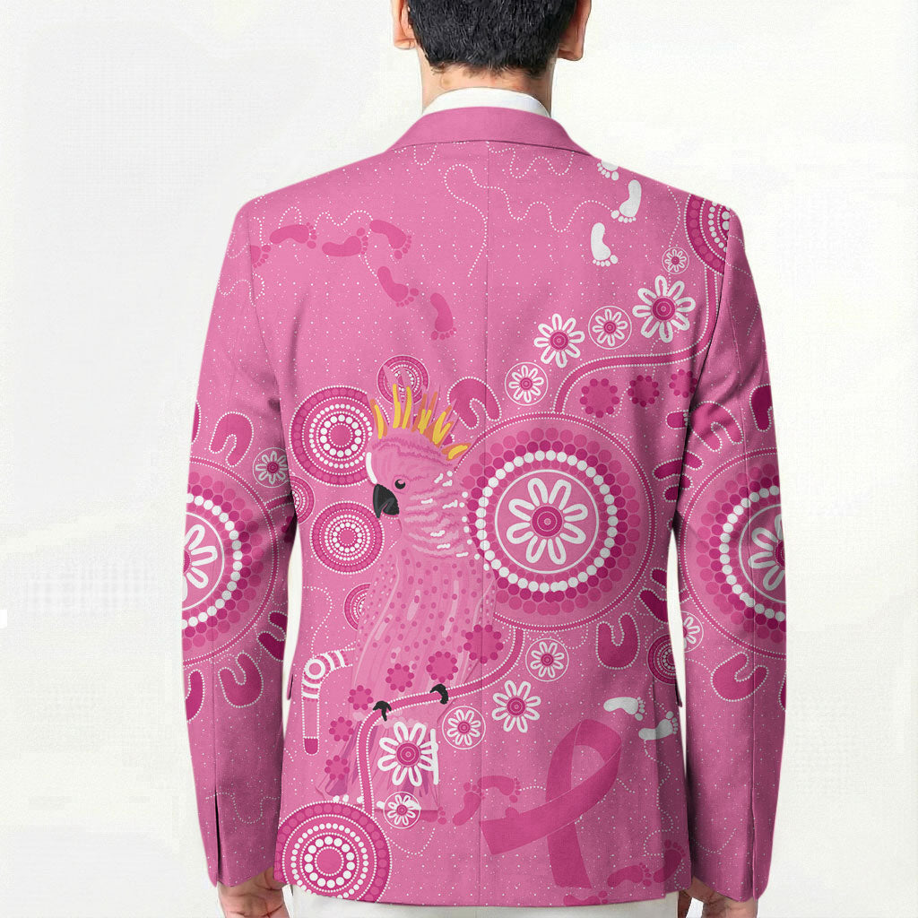 Pink Ribbon Australia Blazer Breast Cancer Support Aboriginal Cacatua leadbeateri