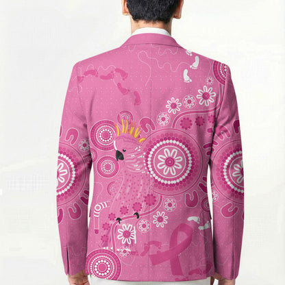 Pink Ribbon Australia Blazer Breast Cancer Support Aboriginal Cacatua leadbeateri