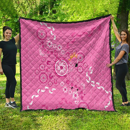 Pink Ribbon Australia Quilt Breast Cancer Support Aboriginal Cacatua leadbeateri