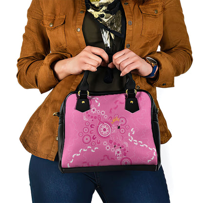 Pink Ribbon Australia Shoulder Handbag Breast Cancer Support Aboriginal Cacatua leadbeateri