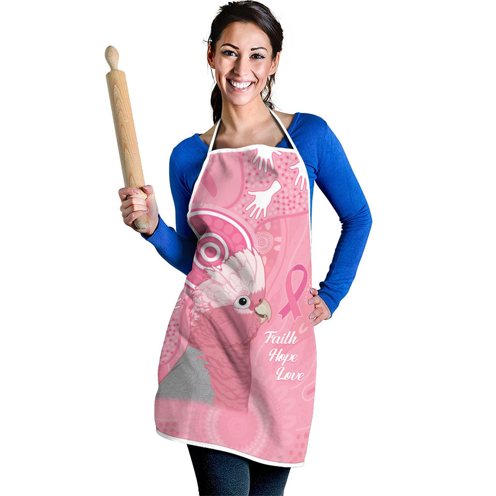 Australia Breast Cancer Support Apron Galah Faith Hope Love Pink Month