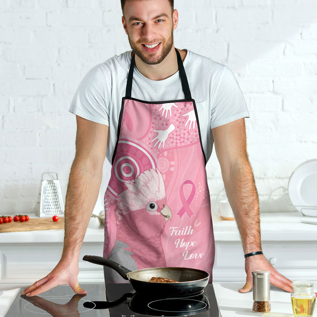 Australia Breast Cancer Support Apron Galah Faith Hope Love Pink Month
