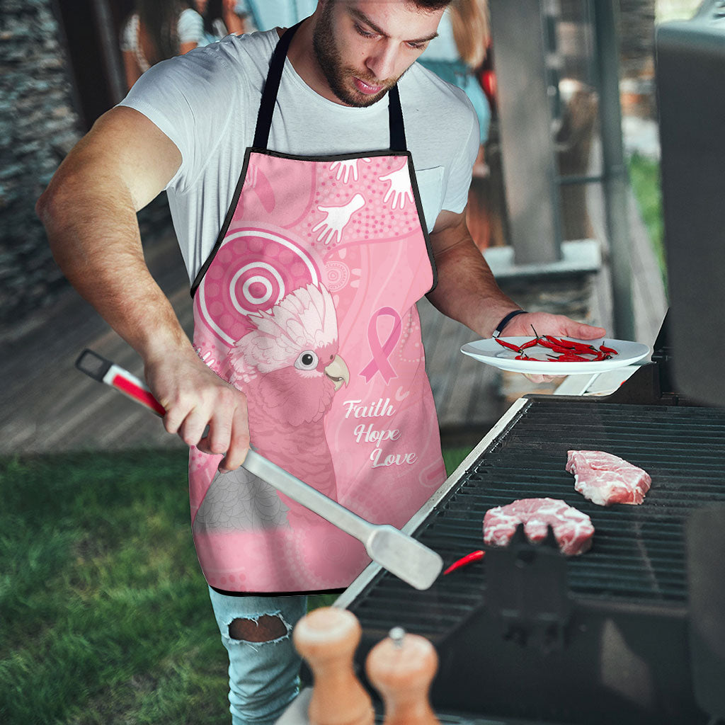 Australia Breast Cancer Support Apron Galah Faith Hope Love Pink Month
