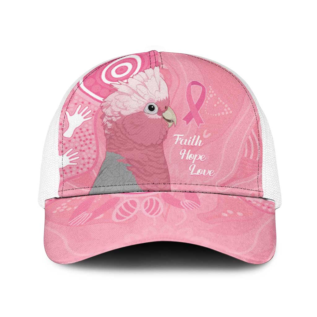 Australia Breast Cancer Support Baseball Net Cap Galah Faith Hope Love Pink Month