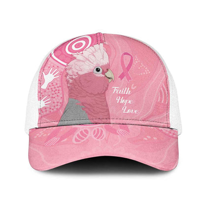 Australia Breast Cancer Support Baseball Net Cap Galah Faith Hope Love Pink Month