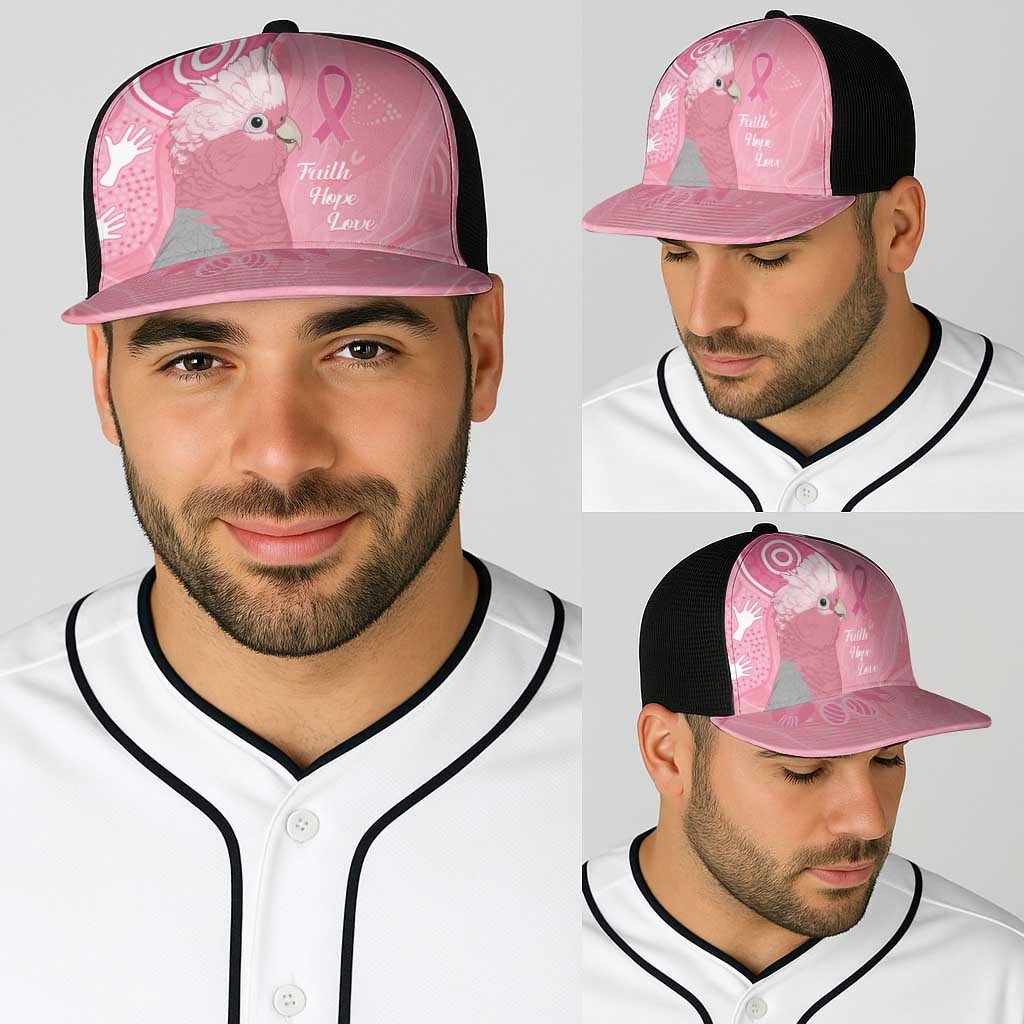 Australia Breast Cancer Support Baseball Net Cap Galah Faith Hope Love Pink Month