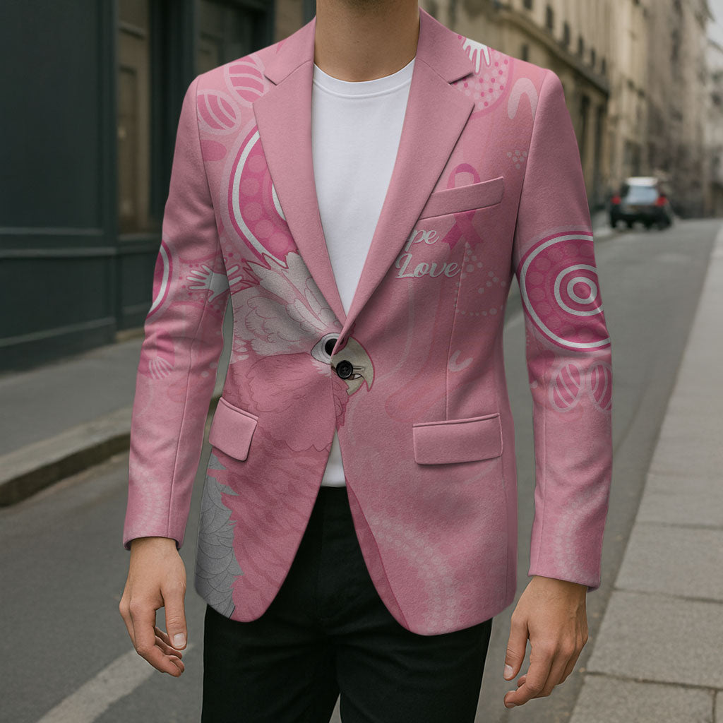 Australia Breast Cancer Support Blazer Galah Faith Hope Love Pink Month