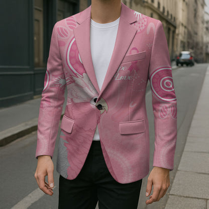 Australia Breast Cancer Support Blazer Galah Faith Hope Love Pink Month