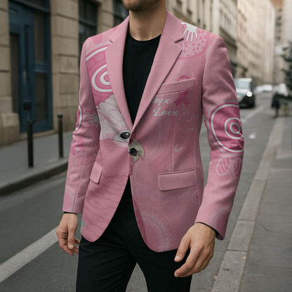 Australia Breast Cancer Support Blazer Galah Faith Hope Love Pink Month