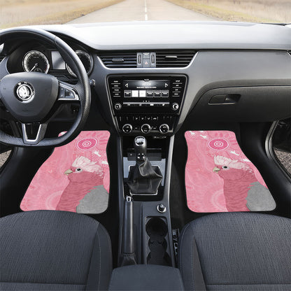 Australia Breast Cancer Support Car Mats Galah Faith Hope Love Pink Month