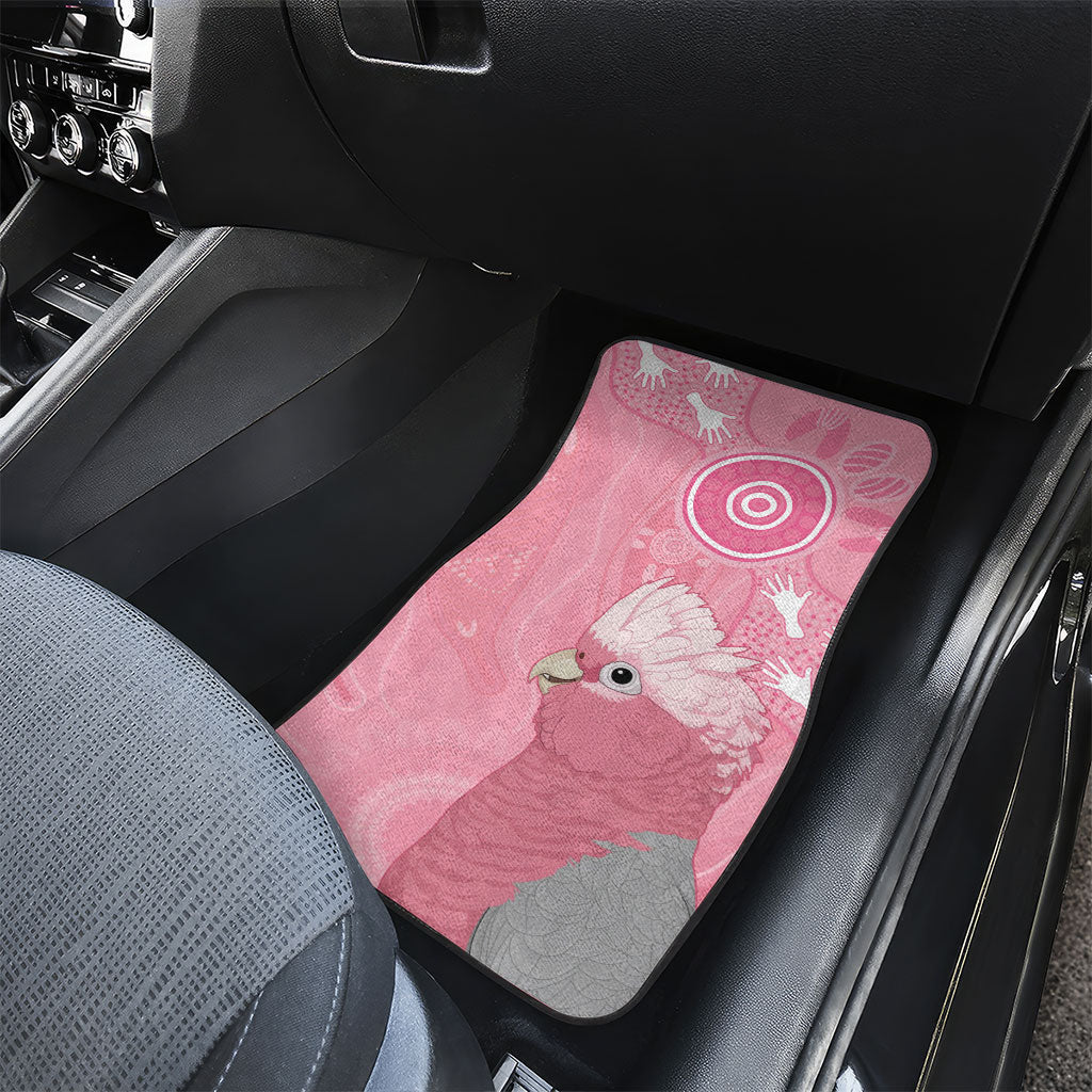 Australia Breast Cancer Support Car Mats Galah Faith Hope Love Pink Month