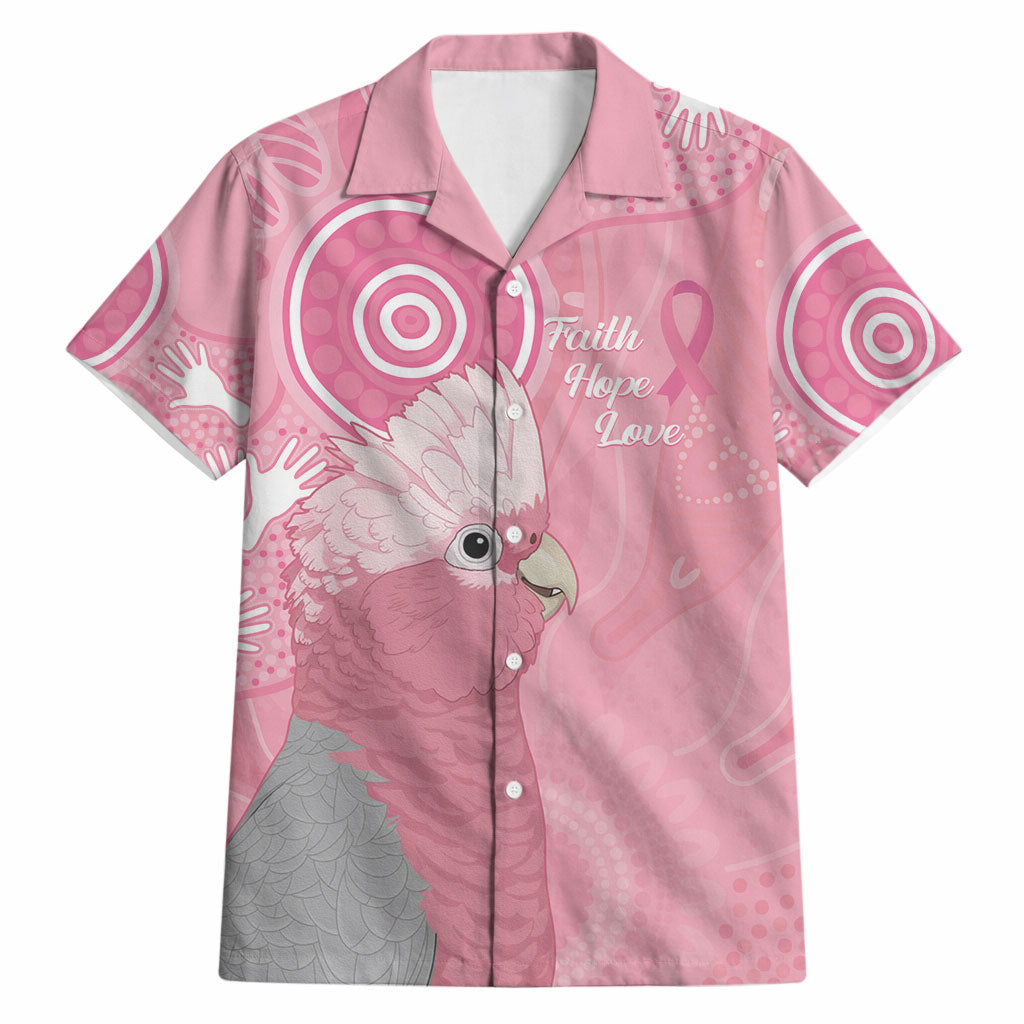 Australia Breast Cancer Support Hawaiian Shirt Galah Faith Hope Love Pink Month