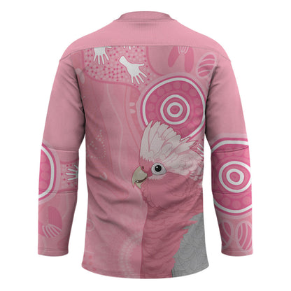Australia Breast Cancer Support Hockey Jersey Galah Faith Hope Love Pink Month