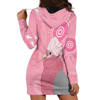 Australia Breast Cancer Support Hoodie Dress Galah Faith Hope Love Pink Month