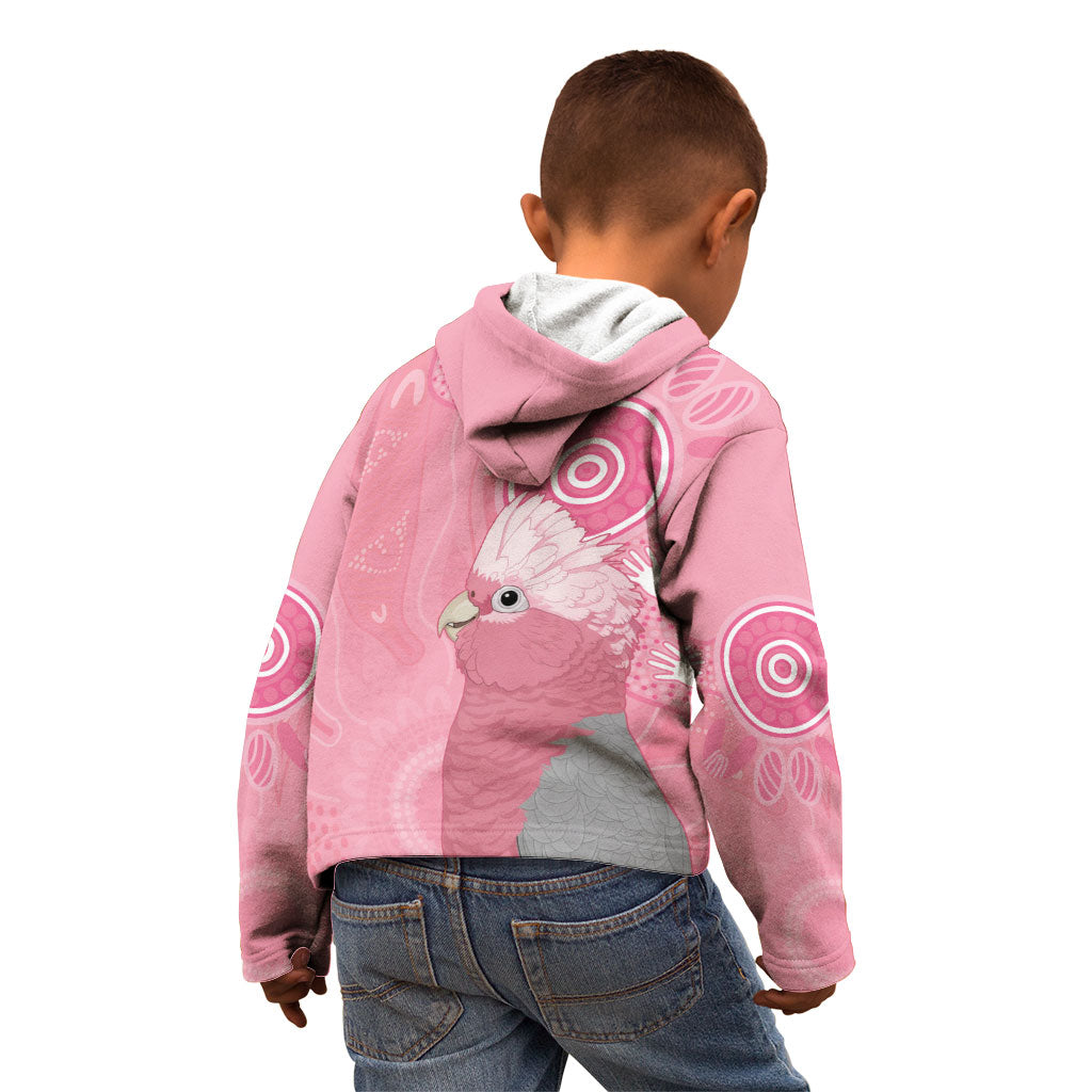 Australia Breast Cancer Support Kid Hoodie Galah Faith Hope Love Pink Month
