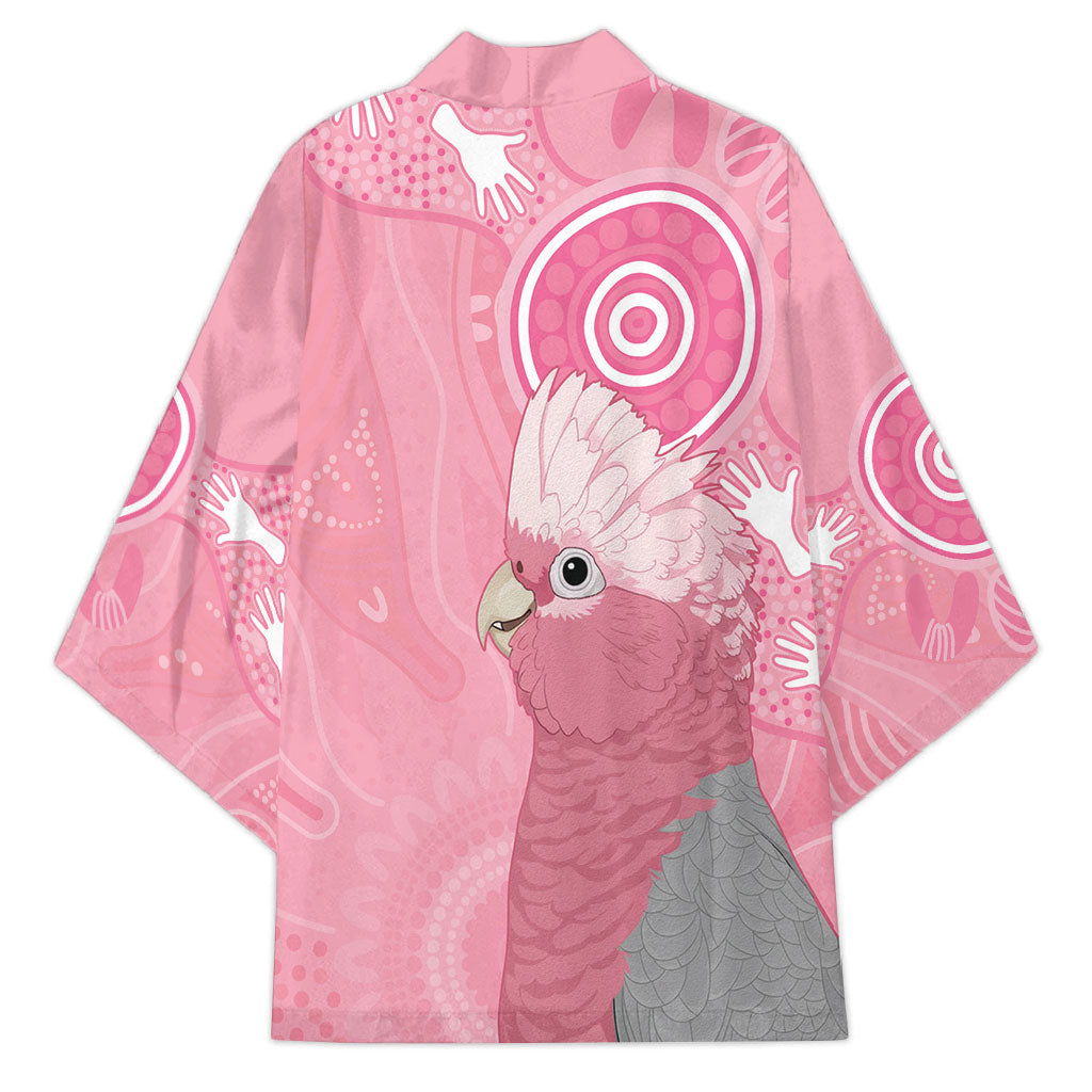 Australia Breast Cancer Support Kimono Galah Faith Hope Love Pink Month