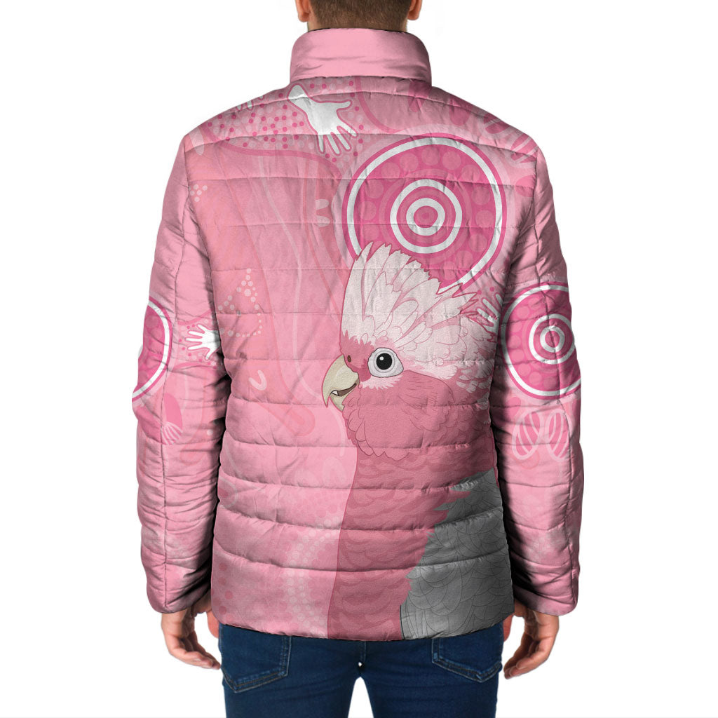 Australia Breast Cancer Support Padded Jacket Galah Faith Hope Love Pink Month