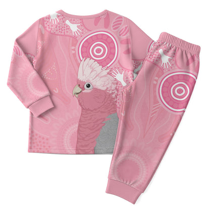Australia Breast Cancer Support Christmas Pajama Set Galah Faith Hope Love Pink Month