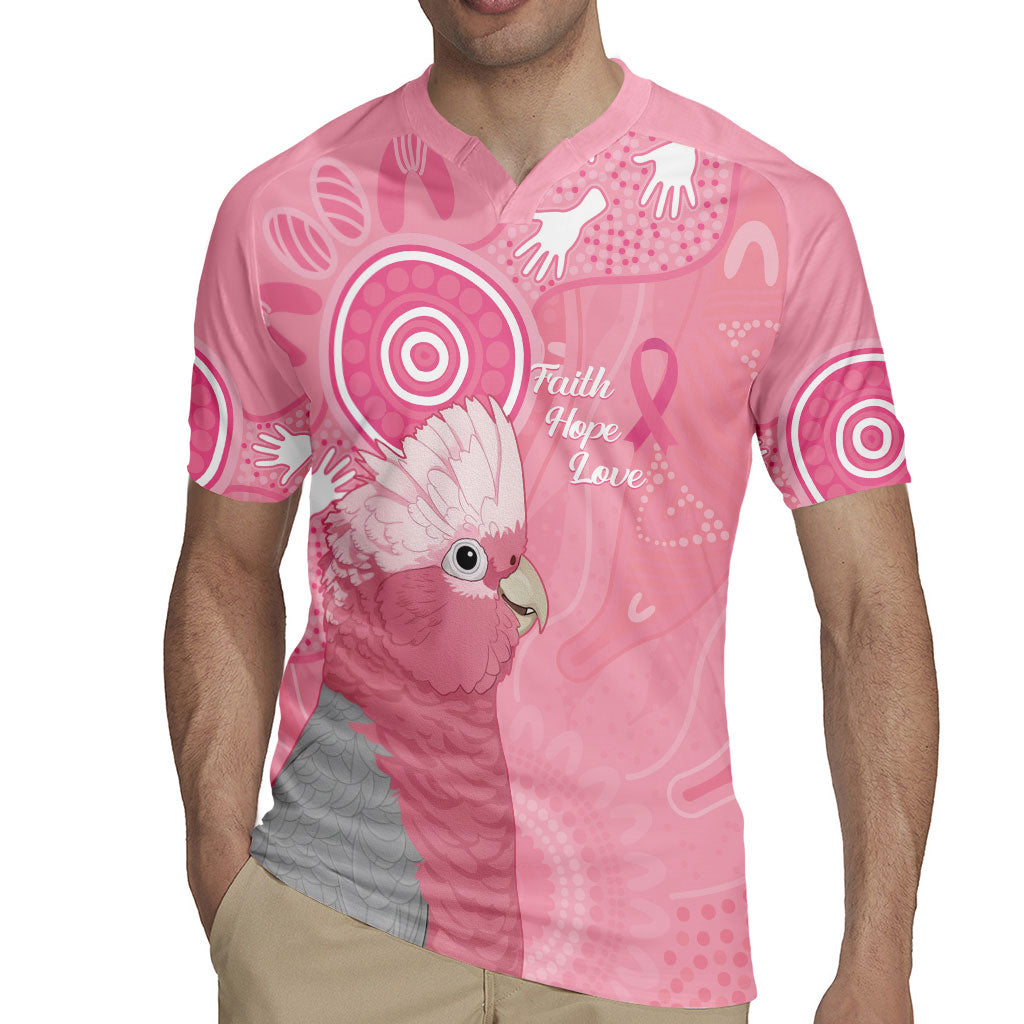 Australia Breast Cancer Support Rugby Jersey Galah Faith Hope Love Pink Month