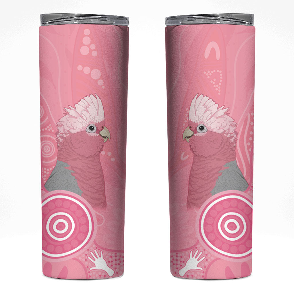 Australia Breast Cancer Support Skinny Tumbler Galah Faith Hope Love Pink Month