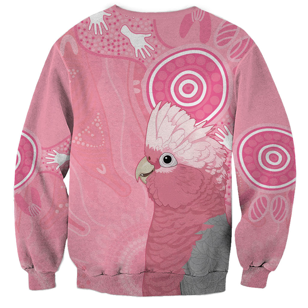 Australia Breast Cancer Support Sweatshirt Galah Faith Hope Love Pink Month