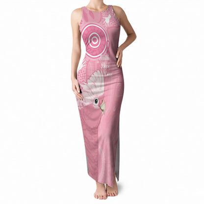 Australia Breast Cancer Support Tank Maxi Dress Galah Faith Hope Love Pink Month