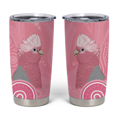 Australia Breast Cancer Support Tumbler Cup Galah Faith Hope Love Pink Month