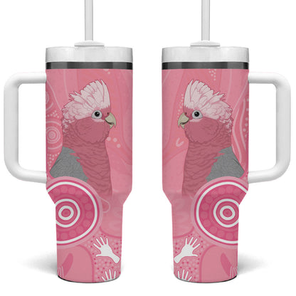 Australia Breast Cancer Support Tumbler With Handle Galah Faith Hope Love Pink Month