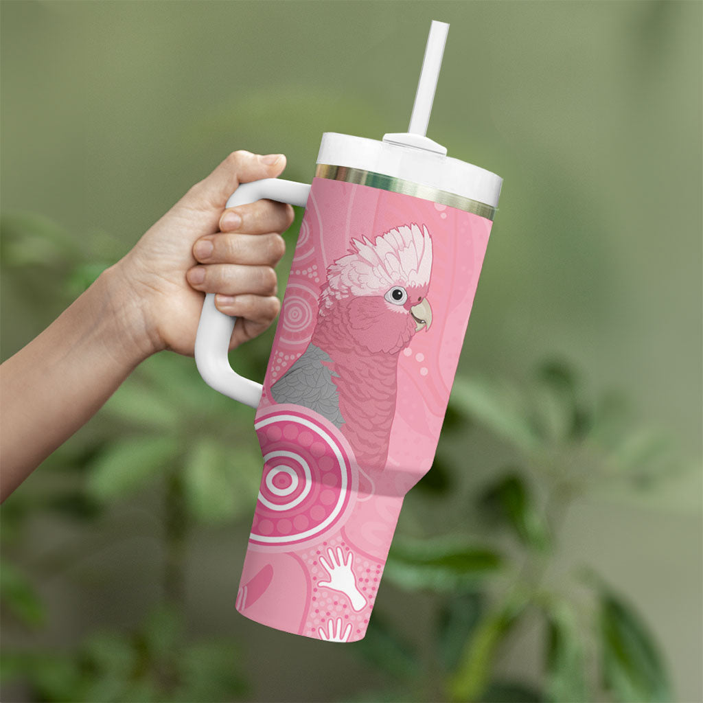 Australia Breast Cancer Support Tumbler With Handle Galah Faith Hope Love Pink Month