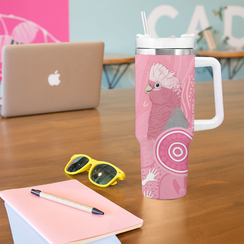 Australia Breast Cancer Support Tumbler With Handle Galah Faith Hope Love Pink Month