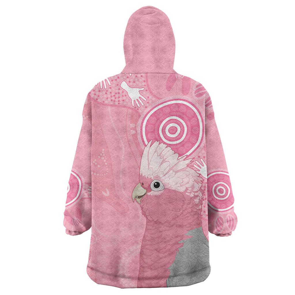 Australia Breast Cancer Support Wearable Blanket Hoodie Galah Faith Hope Love Pink Month