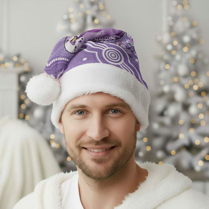 Australia Epilepsy Support Christmas Santa Hat Purple Budgerigar Plumeria Aboriginal