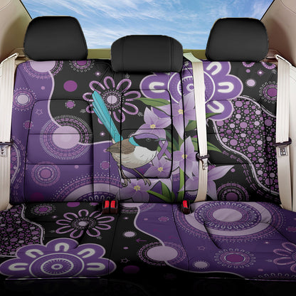 Australia Epilepsy Support Back Car Seat Cover Purple-crowned Fairywren Boronia Aboriginal