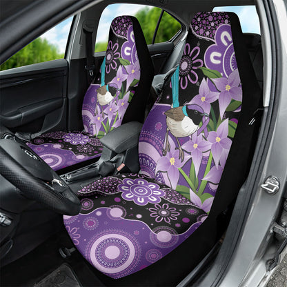 Australia Epilepsy Support Car Seat Cover Purple-crowned Fairywren Boronia Aboriginal