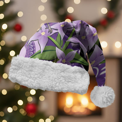Australia Epilepsy Support Christmas Santa Hat Purple-crowned Fairywren Boronia Aboriginal