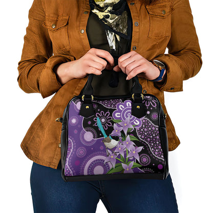 Australia Epilepsy Support Shoulder Handbag Purple-crowned Fairywren Boronia Aboriginal