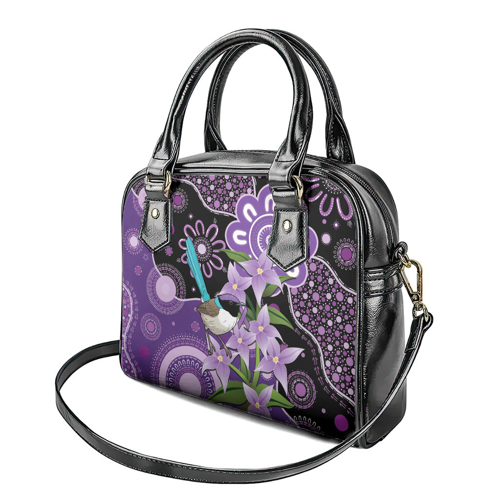 Australia Epilepsy Support Shoulder Handbag Purple-crowned Fairywren Boronia Aboriginal