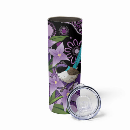 Australia Epilepsy Support Skinny Tumbler Purple-crowned Fairywren Boronia Aboriginal