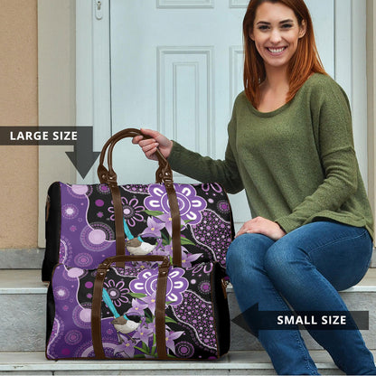 Australia Epilepsy Support Travel Bag Purple-crowned Fairywren Boronia Aboriginal