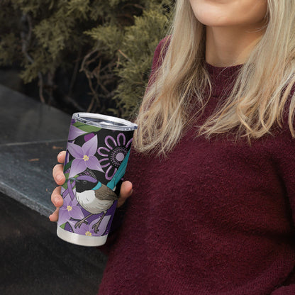 Australia Epilepsy Support Tumbler Cup Purple-crowned Fairywren Boronia Aboriginal