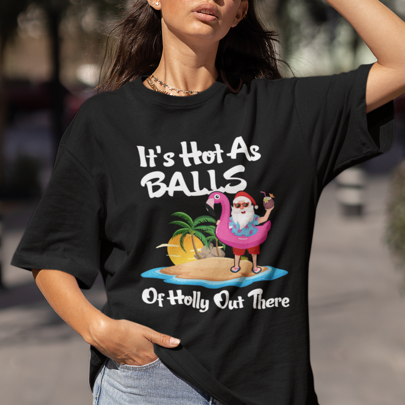 christmas-in-july-t-shirt-funny-christmas-in-july-its-hot-as-balls-santa-summer-party
