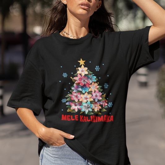 tropical-hawaiian-plumeria-christmas-tree-mele-kalikimaka-t-shirt