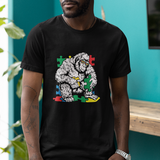 autism-awareness-bigfoot-puzzle-autistic-warrior-t-shirt