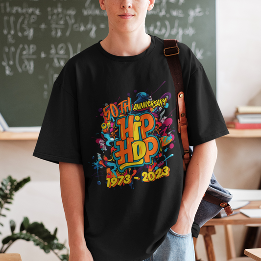 50-years-old-fifty-50th-anniversary-of-hip-hop-t-shirt