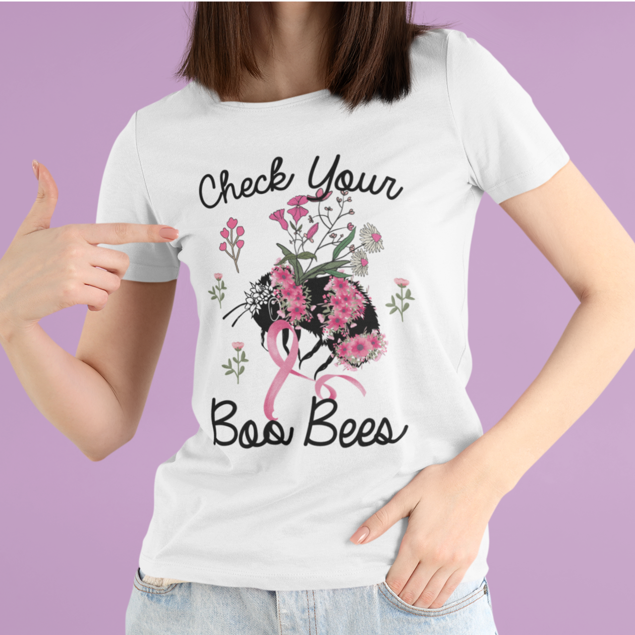 breast-cancer-awareness-t-shirt-check-your-boo-bees-pink-ribbon-support-squad