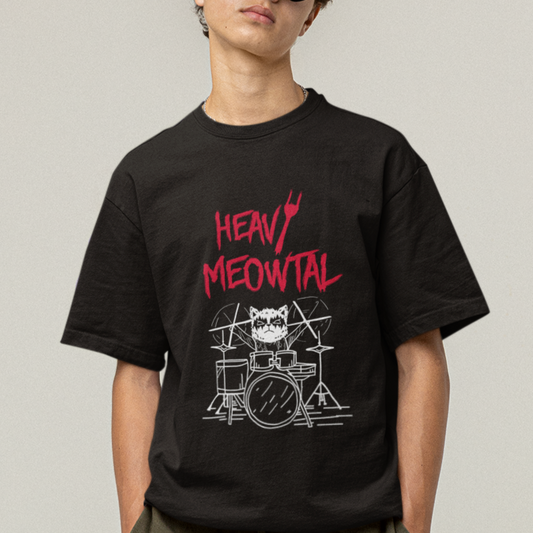 heavy-metal-t-shirt-cat-drummer-meowtal-rock-drum-band